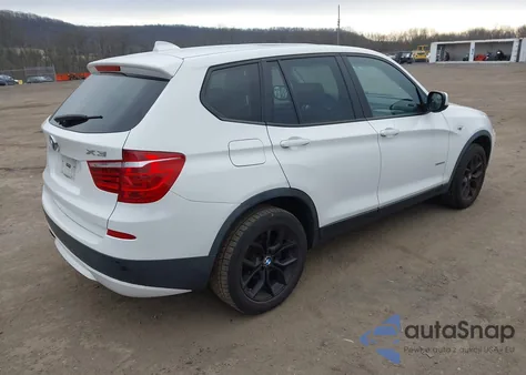 2013 BMW X3 xDrive35I из США, поврежденный, VIN 5UXWX7C58DL978271